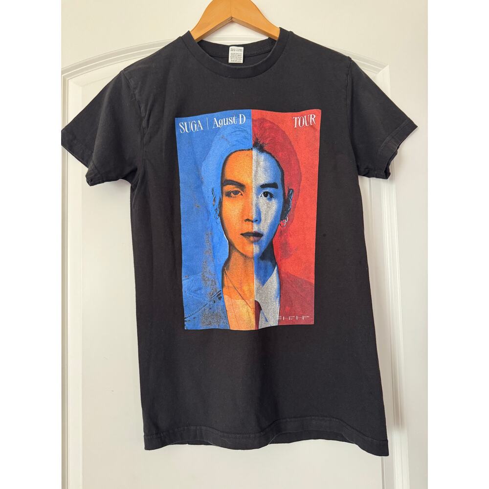 MODERN EDIT | SUGA | Agust D D-DAY Tour Graphic T-Shirt -Small - Black